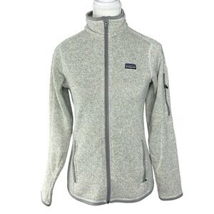 Patagonia‎ Women's Better Sweater Fleece Jacket Gray Full Zip Outerwear Size XS